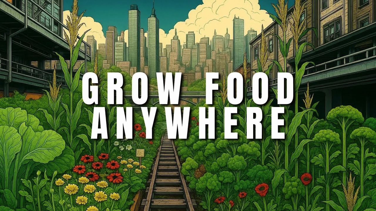 Grow Food Anywhere - Ep1 Kitchen Garden