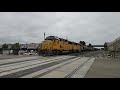 Union Pacific LOA11 at Hearst Avenue Berkeley, CA with UP #1071 and #1001