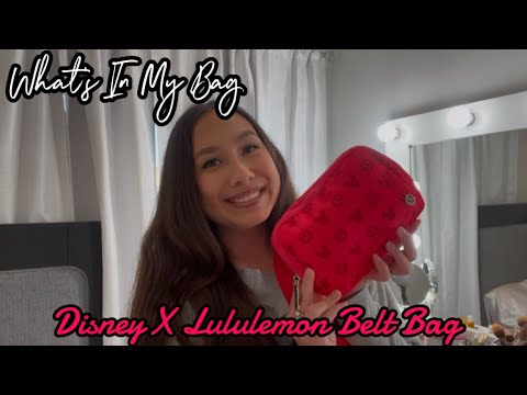 lululemon belt bag disney DLR/WDW the best stocking fillers around. The Mickey Mouse Lululemon Belt