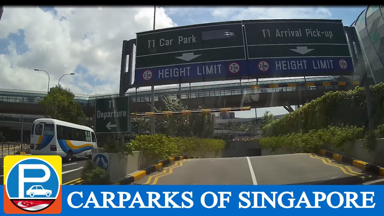 Changi Airport Terminal 1 Car Park Entrance