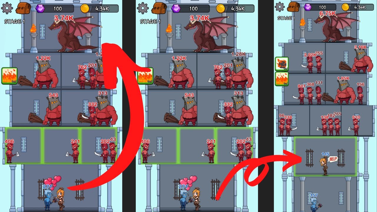 Hero Castle Wars Gameplay Walkthrough 2022 YouTube