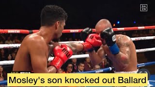 SHANE MOSELEY Jr vs D'Mitrius Ballard FULL FIGHT AT BEST HIGHLIGHTS (10.06.2023) Details