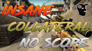 INSANE COLLATERAL NO SCOPE 90º - CS:GO | 720p