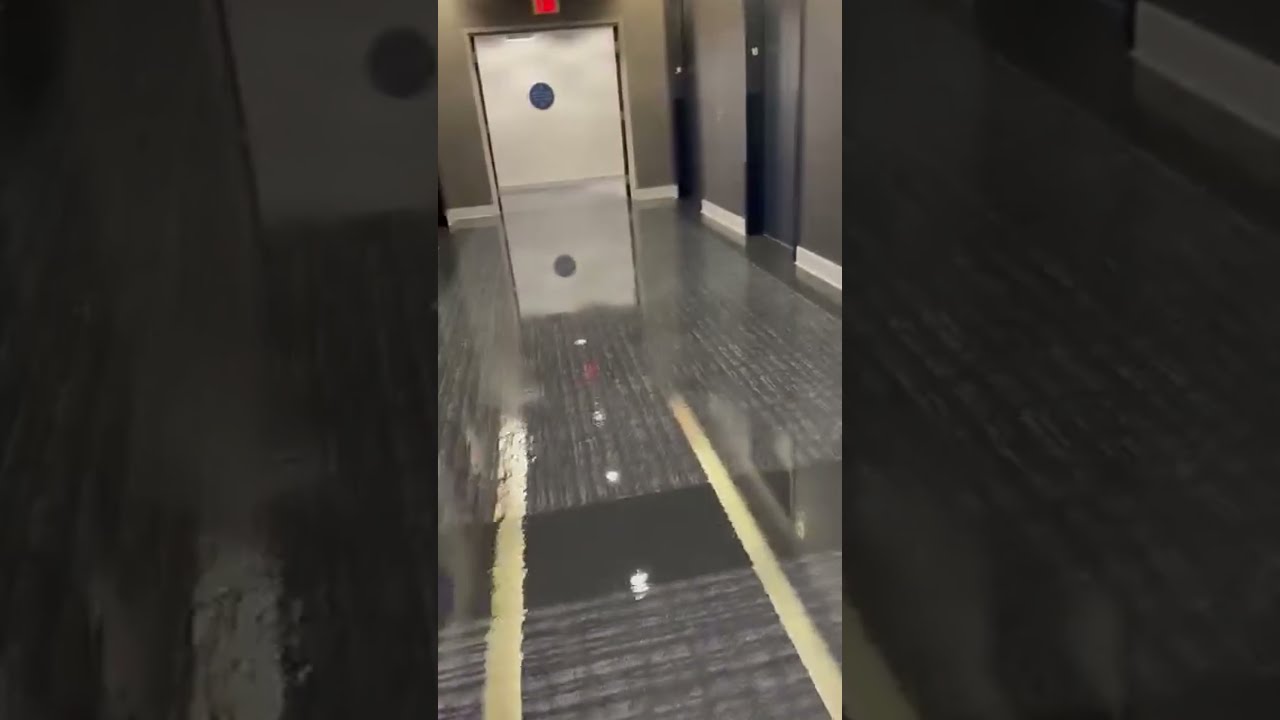 This flooded her room😳