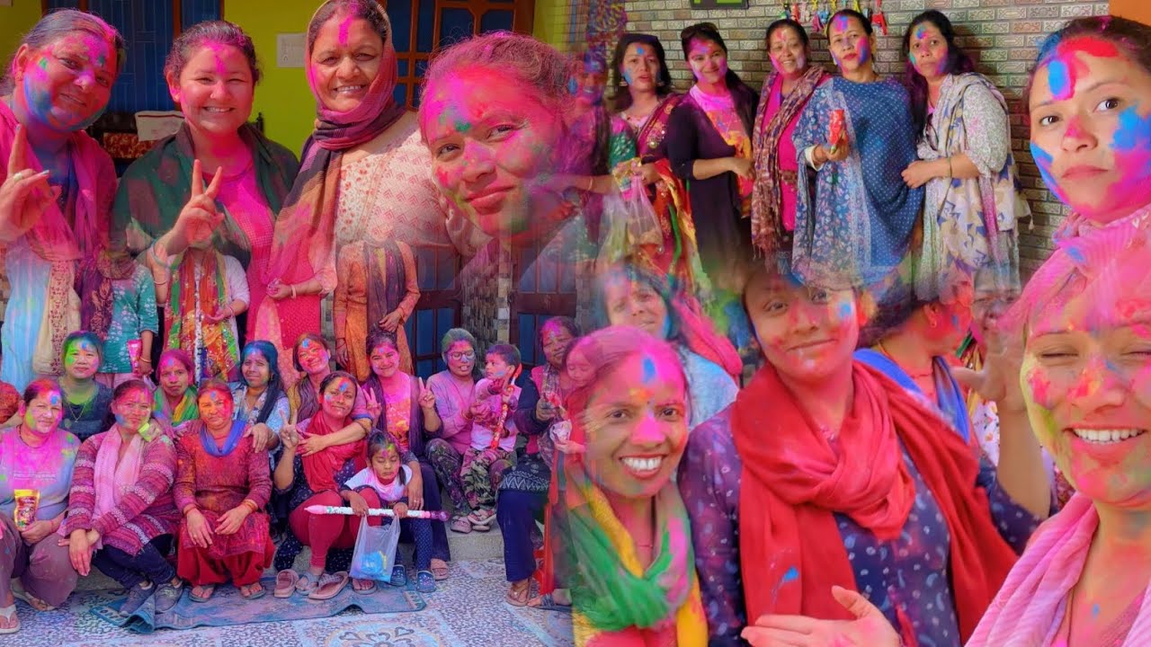 💞 Holi Special Vlog #colourful #fun #holi celebration #viralvideo