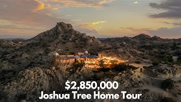 Inside an AMAZING $2.8 Million, 40 Acre Joshua Tree Property | Property Tour