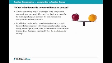 Build a Trading Comps Valuation Model - learn Company Valuation