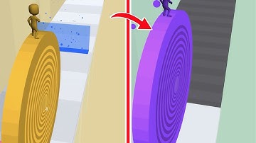 Layers Roll Game All Levels Walkthrough Gameplay Android,iOS Stick Race Update New Level TR56H6