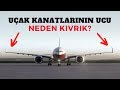 UÇAK KANATLARININ UCU NEDEN KIVRIK? WINGLET & SHARKLET