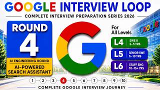 Google Interview Loop | Round 4  | AI Engineering - Design AI-Powered Search Assistant| L4 , L5 , L6