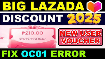 Paano Makakuha ng Big Discount sa Lazada 2025 | BYPASS ACCOUNT LOCK OC01 ERROR, ACCOUNT LOCKED, etc