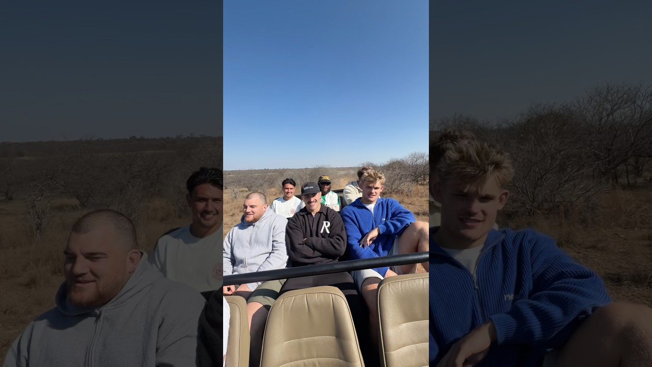 England Rugby on safari ππΏπ¦