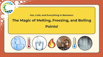 Hot, Cold, and Everything In Between: The Magic of Melting, Freezing, and Boiling Points!