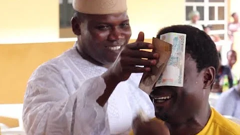 Everybody In Joyous Mood As A Lot Of People Turn Up For Kunle Afod's Son's Naming Ceremony