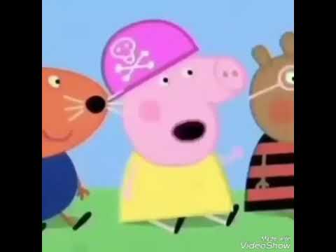 peppa pig wearing gucci