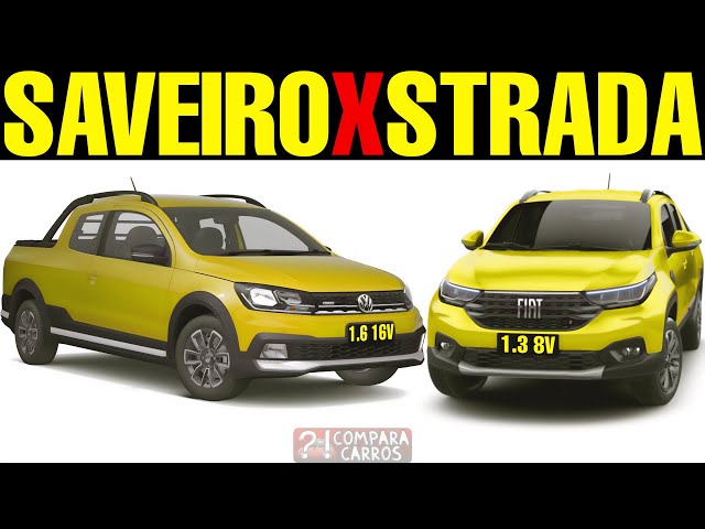 Volkswagen Saveiro 2023 supera Fiat Strada em desempenho