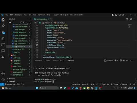 #15 Cấu hình file env | Restful API với NestJS