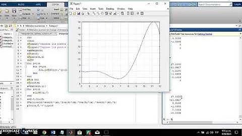 Interpolacion polinomial directa código Matlab