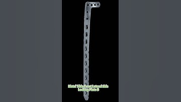 The display of Distal Tibia Front Lateral Side Locking Plate B|trauma|orthopedics