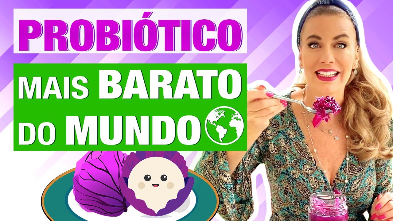 Como fazer PROBIÓTICO NATURAL de REPOLHO | Carina Palatnik