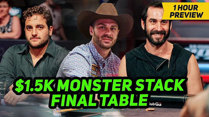 World Series of Poker 2022 | MONSTER STACK Final T...