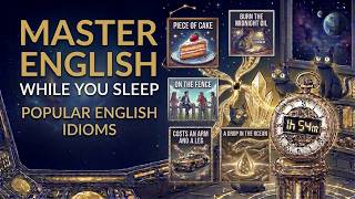 Master English While You Sleep: Popular English Idioms Explained ! 2 Hours of English Idioms screenshot 1