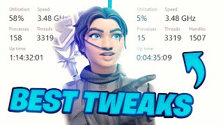 HOW TO get NO DELAY in FORTNITE💙 ( 500 FPS )