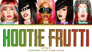 [Karaoke] Katseye - Hootie Frutti But You Are Daniela & Lara (Color Coded)