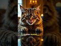 Whiskers and the Golden Feast #cat #youtubeshorts #cutecat #shorts