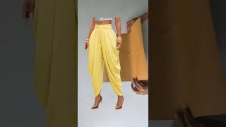 Dhoti Pants Making Ideas easy hacks #fashiondesign #sewingpatterns #diy #dhotipants