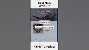 5 Best NGO website templates  #websitetemplate #donation #charity