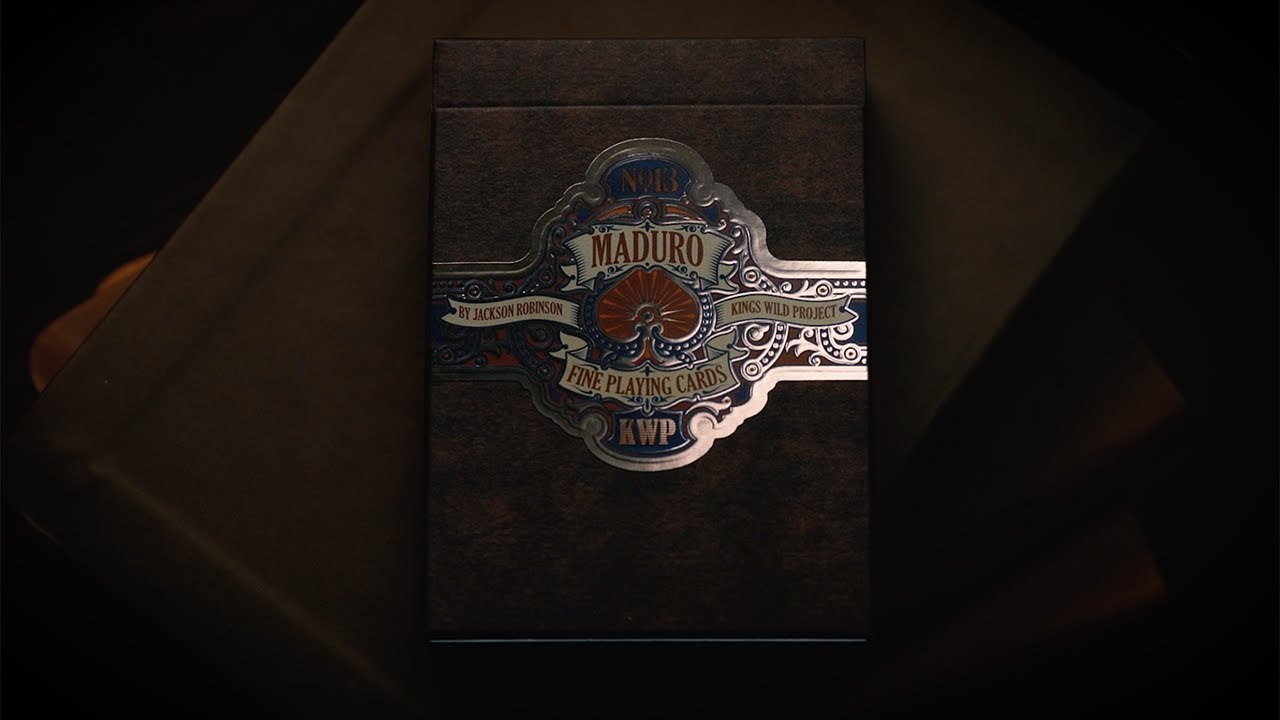 Playing Cards // Gold Maduro 2nd Edition video thumbnail