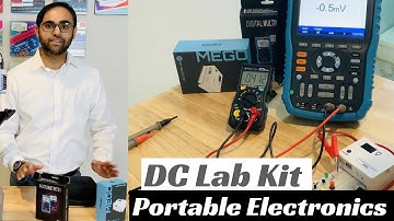 #4 Portable DC Lab Kit by EIM Technology | Carry your electronics lab in your backpack