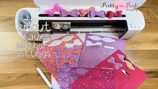 How to Cut Faux Leather, Glitter Fabric, and Jelly Sheets with Silhouette  Cameo 3 » The Denver Housewife