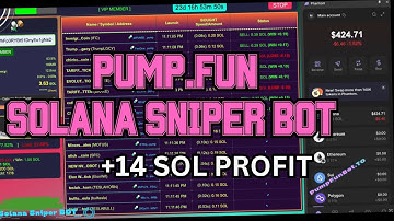 Solana Sniper Bot FlowMatrix Engine | Pump Fun MEV Burst Control Route