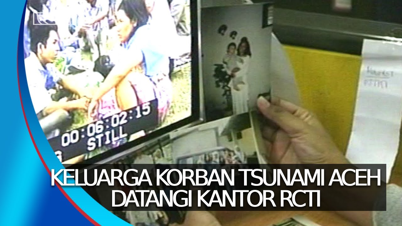 Cari Kabar Keluarga Korban Tsunami, Warga Aceh di Jakarta Datangi RCTI