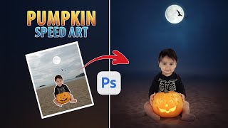 Pumpkin Photo Manipulation - Speed Art | Photoshop