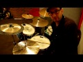 DRUM LESSON 2- LINEAR 16th noteTRIPLET Gospel chop/groove around Drum kit