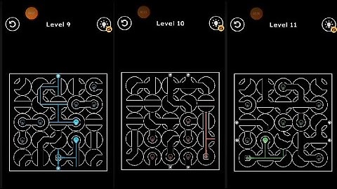 Laser Bounce Puzzle - Level 9 - Level 10 - Level 11