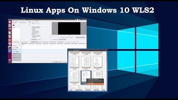 GUI Linux Apps on Windows 10 WLS2