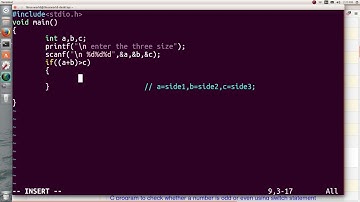 C program to check whether three sides of triangle is valid or not