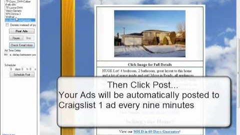 Craigslist Autoposting Software