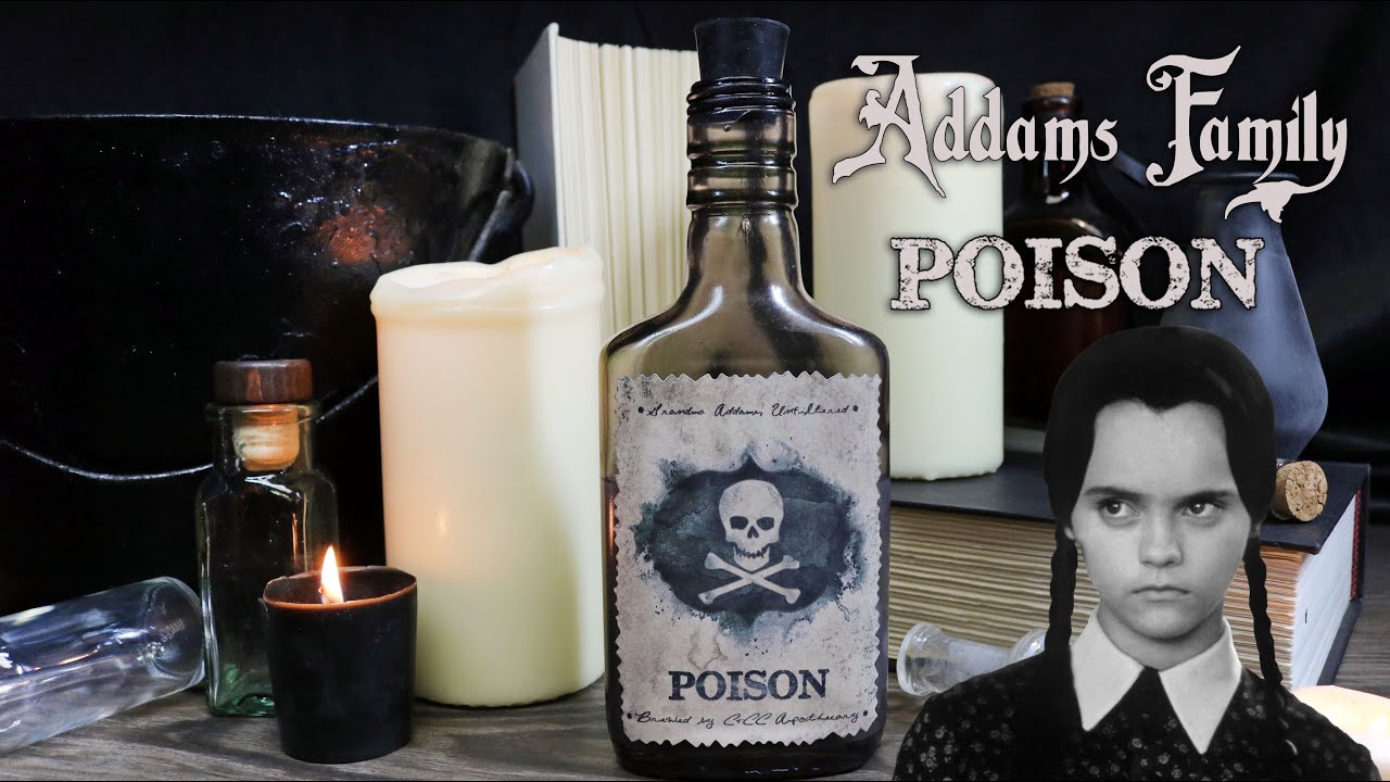 wednesday addams, addams family values, poison, unfiltered poison prop, poi...