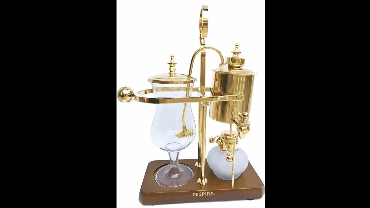 Nispira siphon coffee maker YouTube
