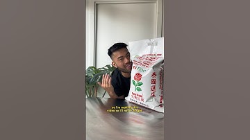 The trick to opening a bag of rice?