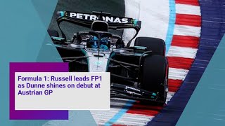 Formula 1: Russell leads FP1 as Dunne shines on debut at Austrian GP screenshot 3