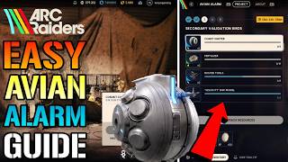 Arc Raiders: Secondary Validation Birds Guide! How To Complete The Avian Alarm 3rd Page TODAY