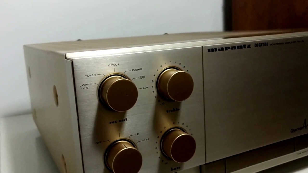 AMPLIFICATEUR INTÉGRÉ PRE-AMPLI VINTAGE MARANTZ PM551 STÉRÉO
