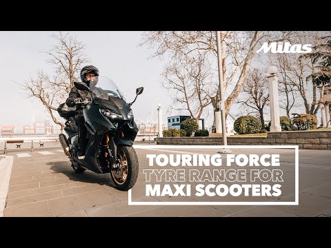 Mitas Moto ｜ TOURING FORCE tyre range for maxi scooters