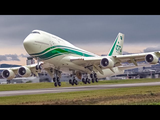 Bird-Strike hits VIP Boeing 747-400!